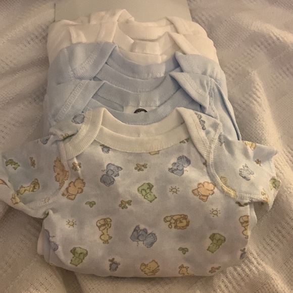 NEW 5 PACK Gerber onesie newborn - Picture 3 of 6